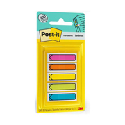 [P3M-BAN-84AR2] Banderitas Adhesivas Flecha Post-It Neón
