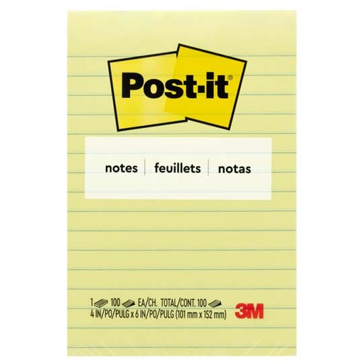 [P3M-PST-6601PK] Notas Adhesivas Mod. 660 Post-It Amarill
