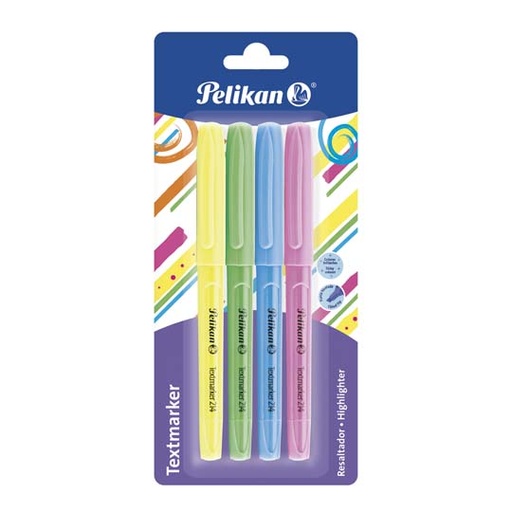 [PEL-MAR-214B4] Resaltador De Texto Pelikan Textmarker 2
