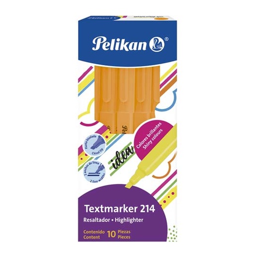 [PEL-MAR-214NAR] Resaltador De Texto Pelikan Textmarker 2