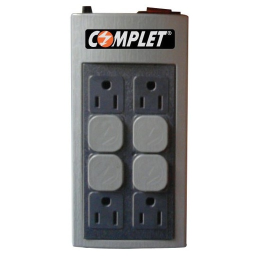 [COM-BAR-BRC1002] Supresor De Picos Complet 504 Joules, Brc-1-002