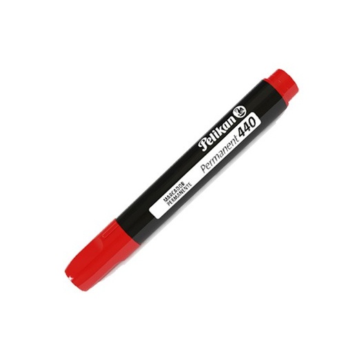 [PEL-MAR-440ROJ] Marcador 440 Permanente Redondo Rojo