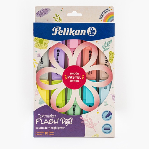 [PEL-MAR-60402] Resaltador Pelikan Textmarker Flash Past