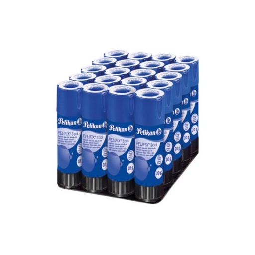 [PEL-PEG-905300] Lápiz Adhesivo Peliflix 20Gr Charola Con 24 Piezas