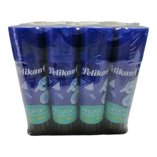 [PEL-PEG-905400] Lápiz Adhesivo Peliflix 40Gr Charola Con 12 Piezas