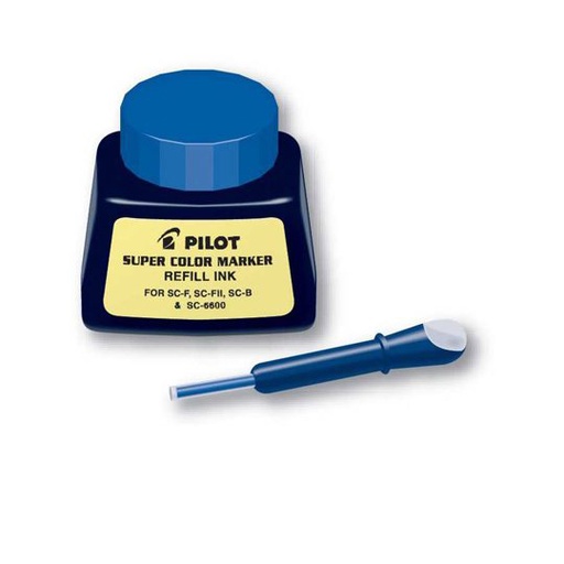 [PIIL-TIN-43600] Tinta De Repuesto Sc-Rf Pilot Para Marcador, Color Azul, Botella De 30 Ml