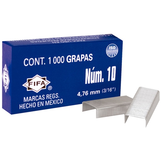 [PIL-GRA-P0018] Grapas Para Mini Engrapadora 3/16 Fifa N