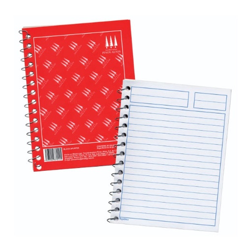 [PIN-CUA-LAP] Libreta De Apuntes Pinos Altos Francesita De Raya 80 Hojas 