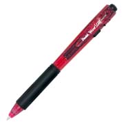 [PTL-BOL-K437CRB] Bolígrafo retráctil wow Pentel, punto 0.7 mm (mediano), gel rojo, 1 pieza 