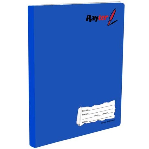 [RAY-CUA-10CPBRL] Lm-Cuaderno Profesional Rayter Blanco, V