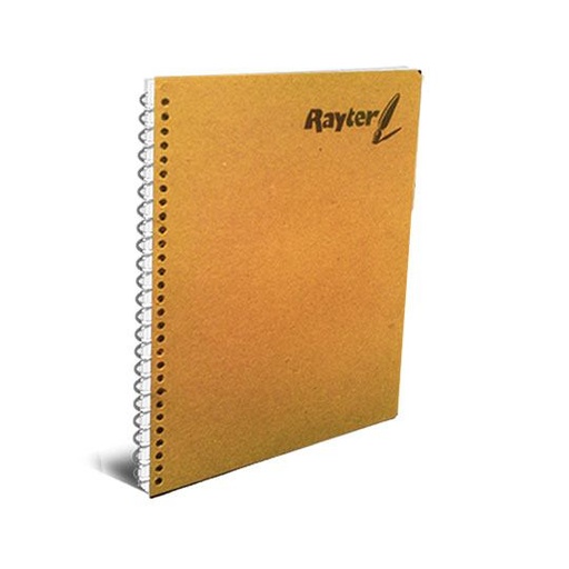 [RAY-CUA-10PREC5] Cuaderno Profesional Rayter De Cuadro chico 5 mm, papel semikraft con 100 hojas 