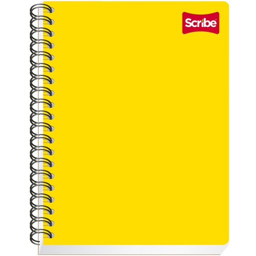 [SCR-CUA-2902] Cuaderno Scribe profesional clásico cuadro chico (5 mm), con 100 hojas, espiral doble