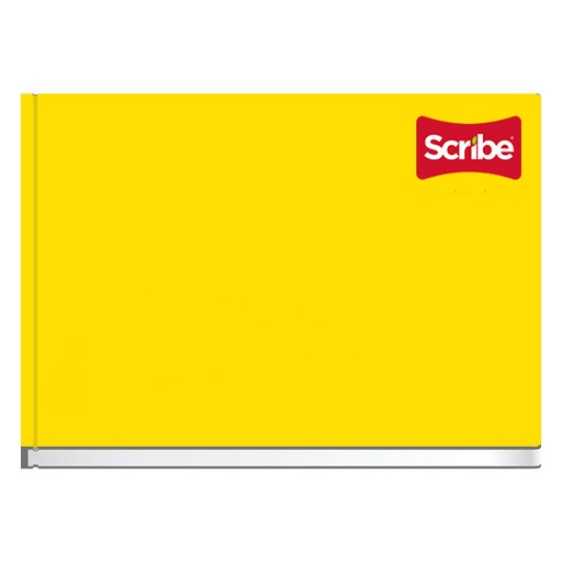 [SCR-CUA-C1703] Cuaderno Scribe Forma Italiana Clásico Cuadro grande (7 mm), con 96 hojas, cosido
