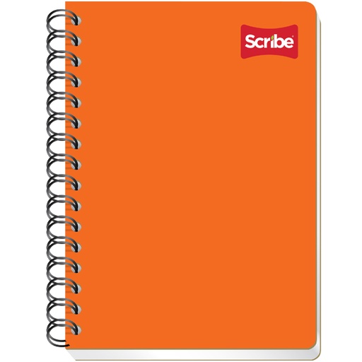 [SCR-CUA-S1603] Cuaderno Scribe forma francesa clásico cuadro grande (7 mm), con 100 hojas,espiral doble