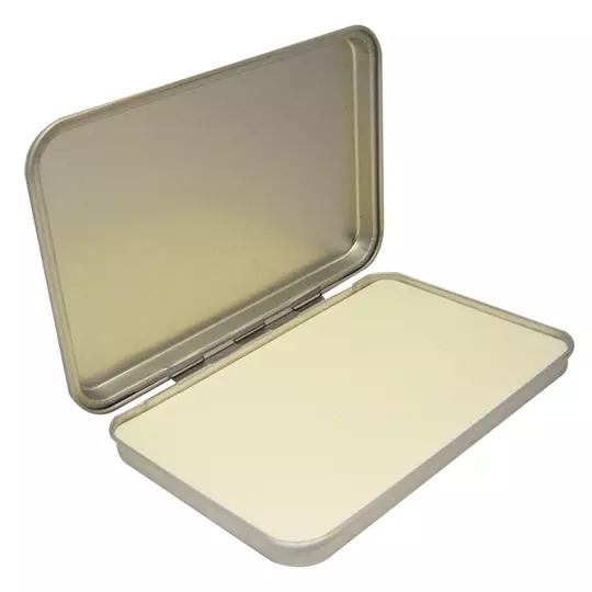 [STA-COJ-10100] Cojín Para Sello Stafford Estuche Metálico No. 1 sin tinta