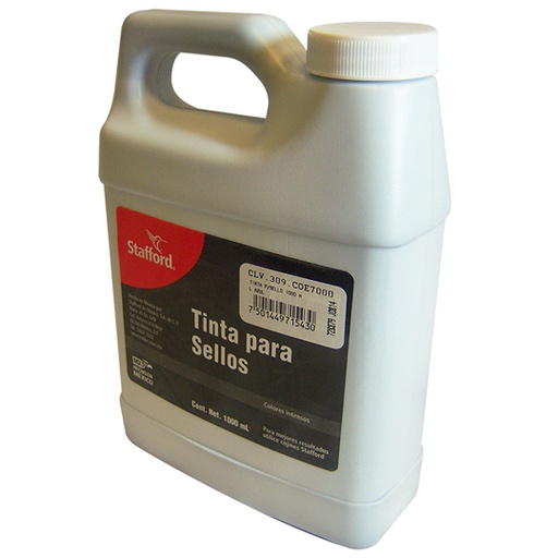 [STA-TNT-COE7000] Tinta Para Sello Stafford Color Azul 100Ml