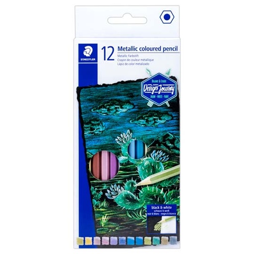 [STD-COL-146MC] Lápices De Color Metálicos Staedtler Des