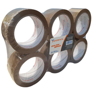 [TUK-ADS-237404] Cinta 174 de empaque TUK 48mm x 150molor canela, con 6 piezas