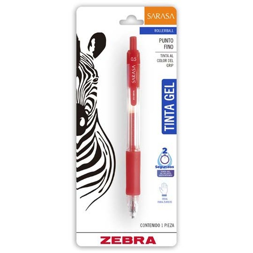 [ZEB-BOL-852B] Lm-Bolígrafo Gel Retráctil Sarasa Zebra,