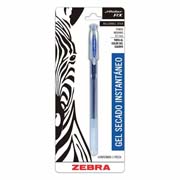 [ZEB-BOL-861B] Boligrafo Gel J Roller Rx Zebra, Punto Fino 0,5 Mm, Azul, Blister 1 Pz