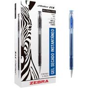 [ZEB-BOL-861C] Boligrafo Gel J Roller Rx Zebra, Punto Fino 0,5 Mm, Azul, 12 Pz
